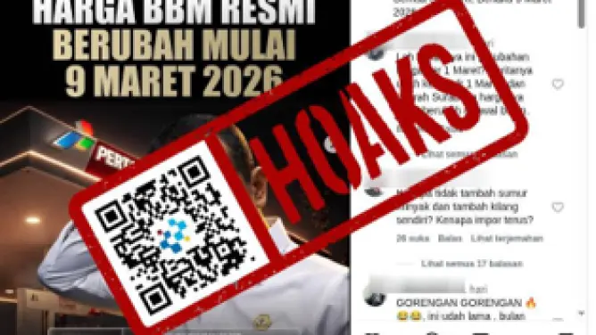 Klarifikasi: Informasi Kenaikan Harga BBM 9 Maret 2026 Dipastikan Hoaks