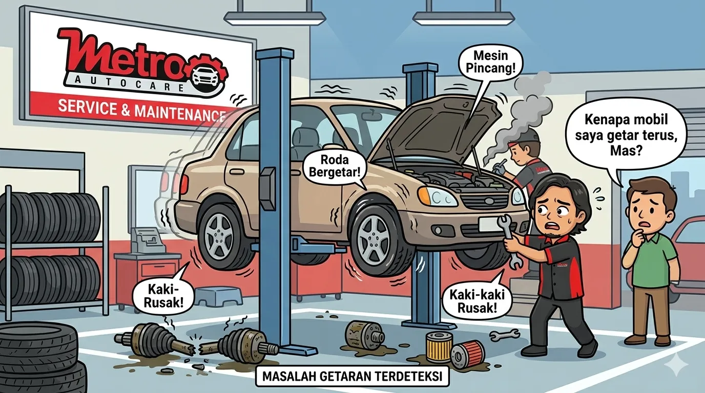Penyebab Mobil Bergetar Saat Jalan dan Cara Mengatasinya Sebelum Semakin Parah