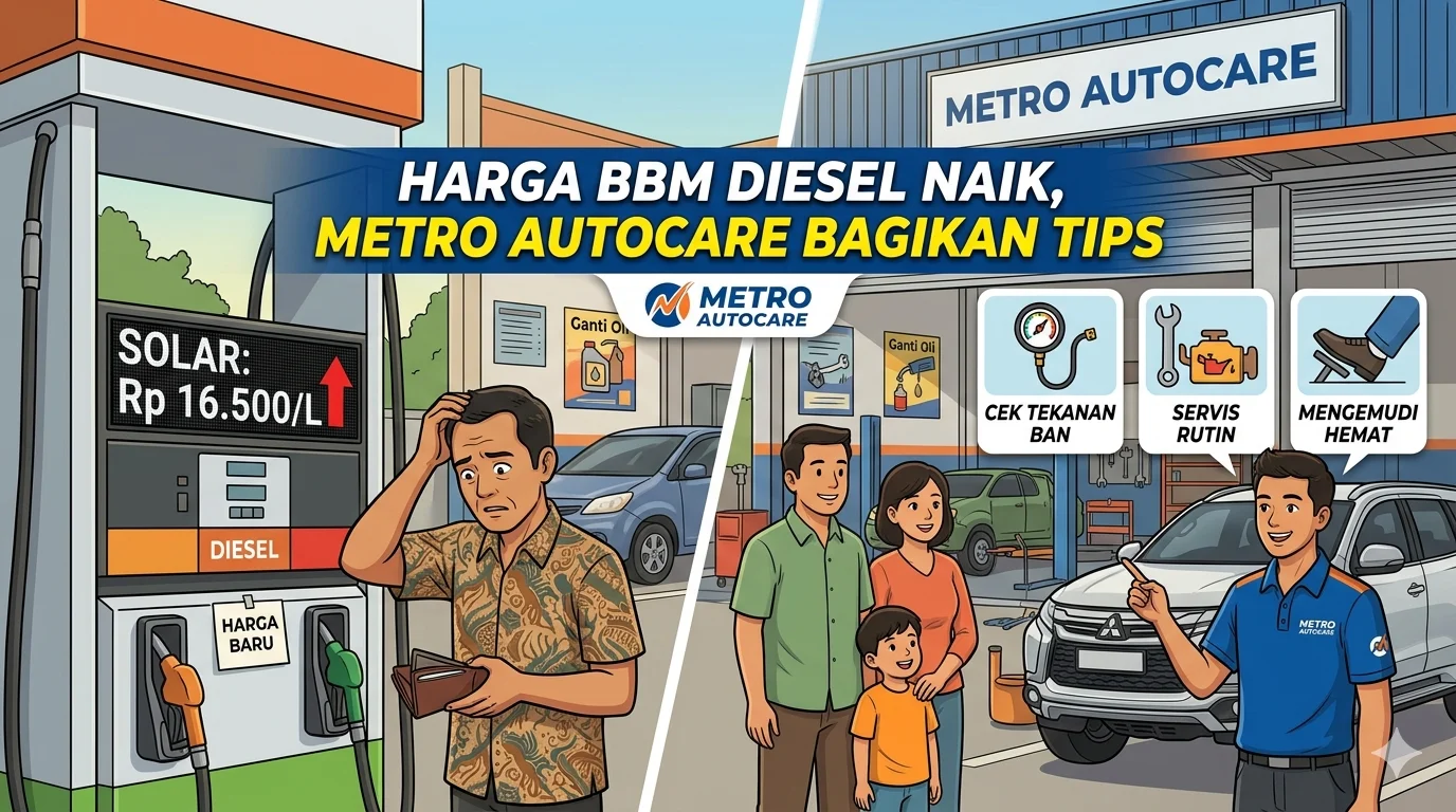Harga BBM Diesel Naik, Metro Autocare Bagikan Tips Agar Kendaraan Tetap Lebih Irit